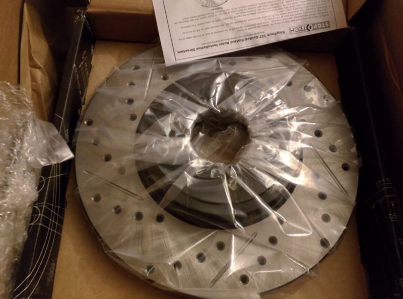 [For Sale] Drilled and Slotted Brake Kit for Mini Cooper S, 0