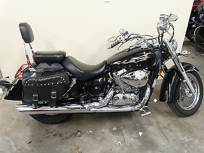 Honda : Shadow 2004 honda vt 750 areo 21 k miles trible paint great learner bike