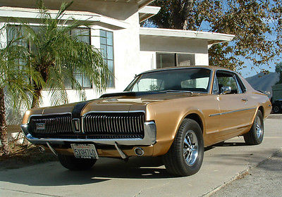 Mercury : Cougar 1967 mercury cougar eliminator trim 10 k gold black paint 302 c 4 incredible
