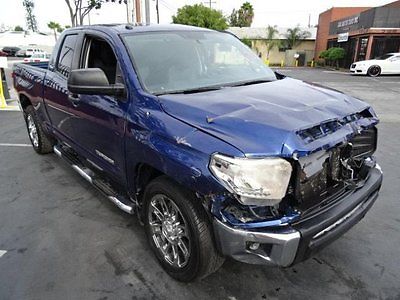 Toyota : Tacoma SR5 Double  2014 toyota tundra sr 5 double cab salvage rebuilder perfect project wont last