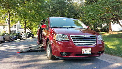 Chrysler : Town & Country Handicapped Ramp Van 2010 chrysler town and country handicapped ramp van for sale priced 2 sell