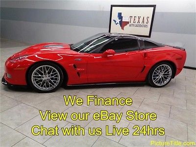Chevrolet : Corvette ZR1 w/3ZR 11 corvette zr 1 3 zr 6 spd supercharged 6.2 l v 8 638 hp gps navi we finance texas
