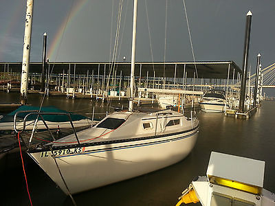 1981 Hunter 22 Sailboat With Trailer