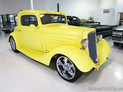 Chevrolet : Other 3 Window Custom Coupe  1935 chevrolet 3 window custom coupe beautifully built all steel wow