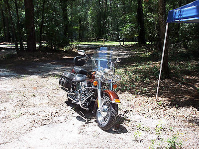 Harley-Davidson : Softail 2009 candy light and dark root beer low mileage heritage classic