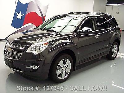 Chevrolet : Equinox LTZ HTD LEATHER REARVIEW CAM 2013 chevy equinox ltz htd leather rearview cam 49 k mi 127945 texas direct auto