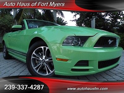 Ford : Mustang V6 Premium Convertible Ft Myers FL We Finance & Ship Nationwide Factory Warranty 6-Speed Manual Bluetooth Sync