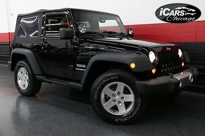 Jeep : Wrangler 2dr Suv 2010 jeep wrangler sport manual only 26 943 miles power windows serviced wow