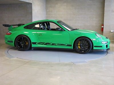 Porsche : 911 GT3 RS Coupe 2-Door 2007 porsche gt 3 rs gt 3 rs green ceramics mint