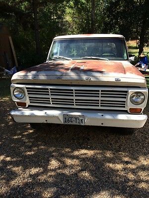 Ford : F-100 Metal 1968 ford f 100 short wheel base antique pick up truck