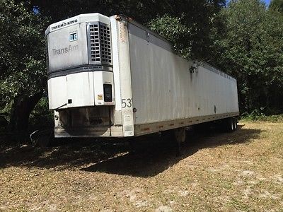 53 foot Utility trailer with working Thermo King unit.