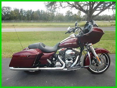 Harley-Davidson : Touring 2015 harley davidson road glide low miles factory warranty blue tooth clean