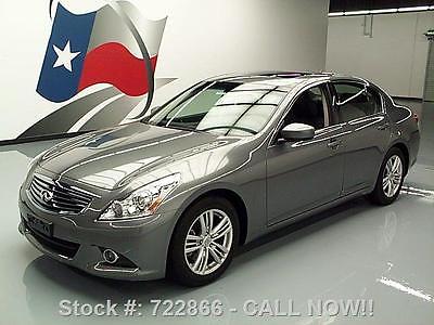 Infiniti : G37 JOURNEY SEDAN PREMIUM SUNROOF 2013 infiniti g 37 journey sedan premium sunroof 24 k mi 722866 texas direct auto