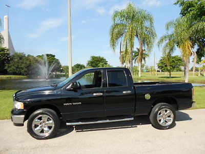 Ram : 1500 1-FLORIDA OWNER WITH RECORDS! RUST FREE! 2005 florida dodge ram 1500 slt quad cab 4 x 4 1 owner records and rust free