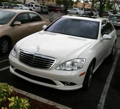 Mercedes-Benz : S-Class S550 2009 mercedes benz s 550 ivory white a must see like new by owner