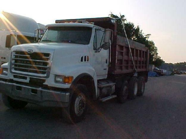 Sterling lt8500 tri-axle dump truck for sale