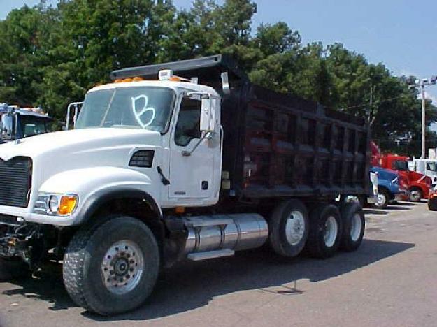 Mack granite cv713 tandem axle dump truck for sale