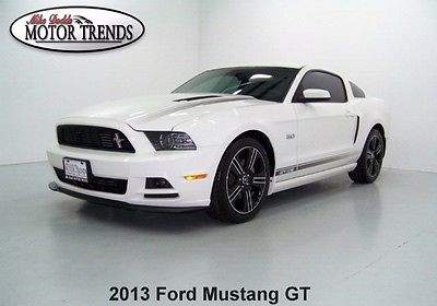 Ford : Mustang GT Coupe 2-Door 2013 ford mustang gt california special leather suede seats shaker audio 1 owner