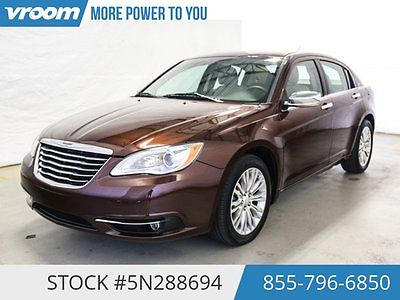 Chrysler : 200 Series Limited Certified 2012 11K MILES CRUISE BLUETOOTH 2012 chrysler 200 limited 11 k miles cruise bluetooth htd seats usb aux cln carfa