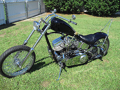 Custom Built Motorcycles : Chopper 1957 pan head