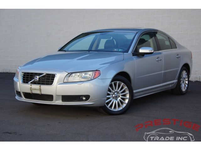 Volvo : S80 4dr Sdn 3.2L 2008 volvo s 80 3.2 l sedan loaded low miles leather sunroof heated seats