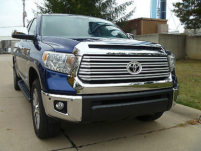 Toyota : Tundra Limited Double  Cab Pickup 4-Door 2014 toyota tundra limited double cab pickup 4 door 5.7 l 4 x 4