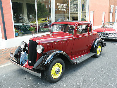Plymouth : Other 2 door coupe 1933 plymouth pc six business coupe ready to tour
