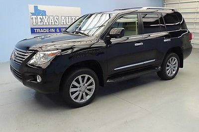 Lexus : LX SUNROOF NAVIGATION REAR CAMERA WIDE VIEW CAMERA WE FINANCE! 2011 REAR ENTERTAINMENT RIDE HEIGHT RIDE MODE COOL BOX TEXAS AUTO