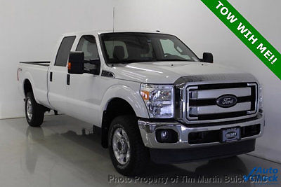 Ford : F-350 Low Miles 4 dr 4X4 Automatic 6.2L 8 Cyl  Crew Cab One Owner White