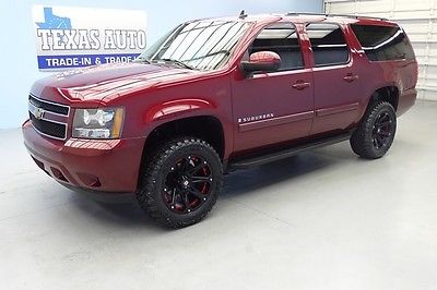 Chevrolet : Suburban LT 2LT 4X4 LIFTED 3RD ROW SEATING REAR A/C WE FINANCE! 2008 LT 2LT 4X4 LIFTED POWER PEDALS RUNNING BOARD TOW TEXAS AUTO