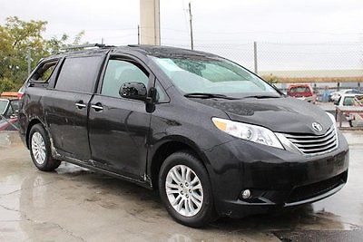 Toyota : Sienna XLE 8-Pass 2015 toyota sienna xle 8 pass salvage rebuilder only 6 k miles perfect project