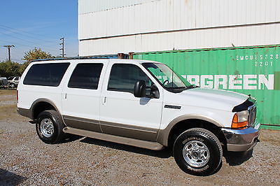 Ford : Excursion Limited Sport Utility 4-Door 2000 ford excursion limited sport utility 4 door 7.3 l diesel airbags