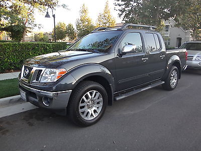 Nissan : Frontier SL Crew Cab Pickup 4-Door 2012 nissan fronteir sl crew cab 4 x 4 leather low miles like new moon roof