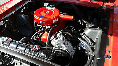 Ford : Mustang standard 65 mustang red black interior 6 cylinder 200 ci a c