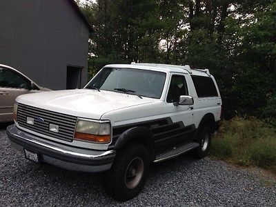 Ford : Bronco XLT Sport Utility 2-Door 1993 ford bronco xlt roll a long pkg from los angeles 5.8 l