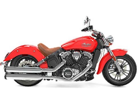 2016  Indian Motorcycle  Scout Wildfire Red