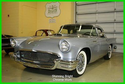 Ford : Thunderbird Special '57 T-Bird Clean Cold AC Great Chrome 1957 used convertible hard top convertible