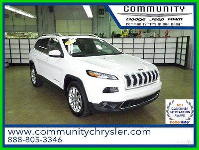 Jeep : Cherokee Limited 2014 limited used 3.2 l v 6 24 v automatic fwd suv premium