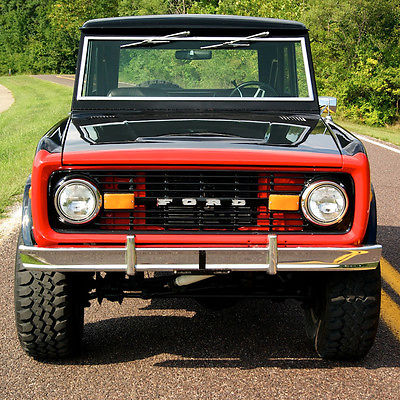 Ford : Bronco Sport 1973 ford bronco sport 4 wheel drive v 8 restored power steering brakes