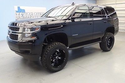 Chevrolet : Tahoe LT 4X4 LIFTED NAVIGATION REAR CAMERA LANE KEEP WE FINANCE! 2015 LT 4X4 LIFTED COLLISION ALERT BLUETOOTH REMOTE START TEXAS AUTO