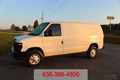 Ford : E-Series Van Commercial 2014 commercial used 4.6 l v 8 cargo service work van 700 miles warranty save