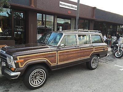 Jeep : Other Grand 1988 jeep grand wagoneer original beauty cold air all windows work rust free