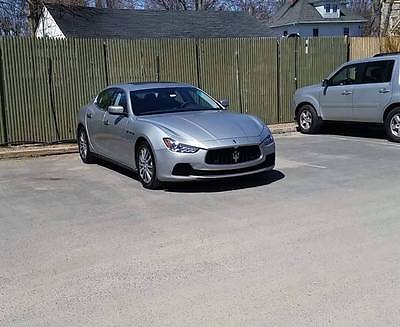 Maserati : Ghibli SQ4 2014 maserati ghibli s awd low miles treated like a baby