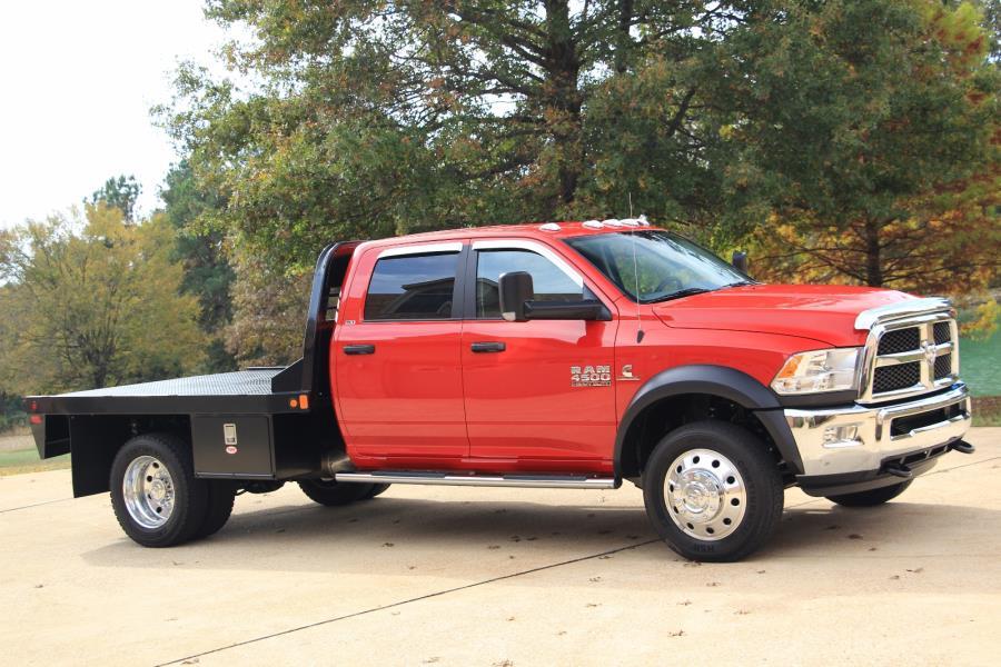 Dodge : Ram 4500 SLT 2016 ram 4500 crew cab cm flat bed 6.7 l diesel 4 x 4 540 miles financing 3500 4 wd