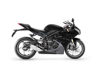 2013  Triumph  Daytona 675 - Phantom Black / Graphite