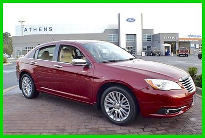 Chrysler : 200 Series Limited 2012 limited used 2.4 l i 4 16 v automatic fwd sedan