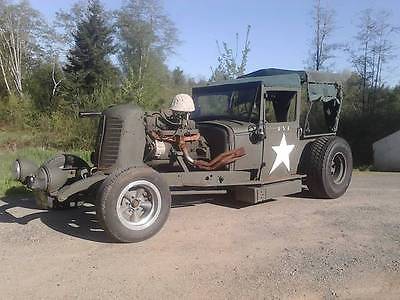 Ford : Model A 1932 ford model a military pickup with huge testicles
