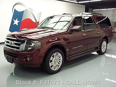 Ford : Expedition EL LIMITED 4X4 SUNROOF NAV DVD 2012 ford expedition el limited 4 x 4 sunroof nav dvd 21 k f 41575 texas direct