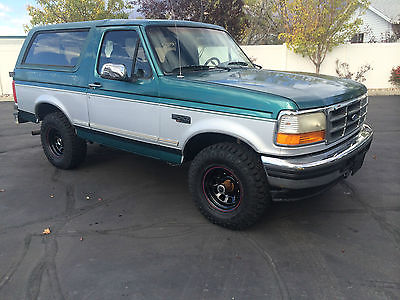 Ford : Bronco XLT 1996 ford bronco xlt l k