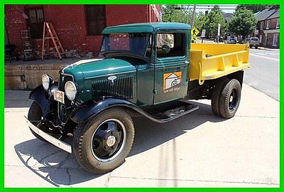 Ford : Other 1934 Ford Model BB Truck, Working Dump Body, V8 1934 ford model bb dump truck mason style body flathead v 8 runs great